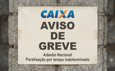 Ribercon - Aviso de Greve  AO PÚBLICO EM GERAL E USUÁRIOS DOS SERVIÇOS BANCÁRIOS DA CAIXA ECONÔMICA FEDERAL